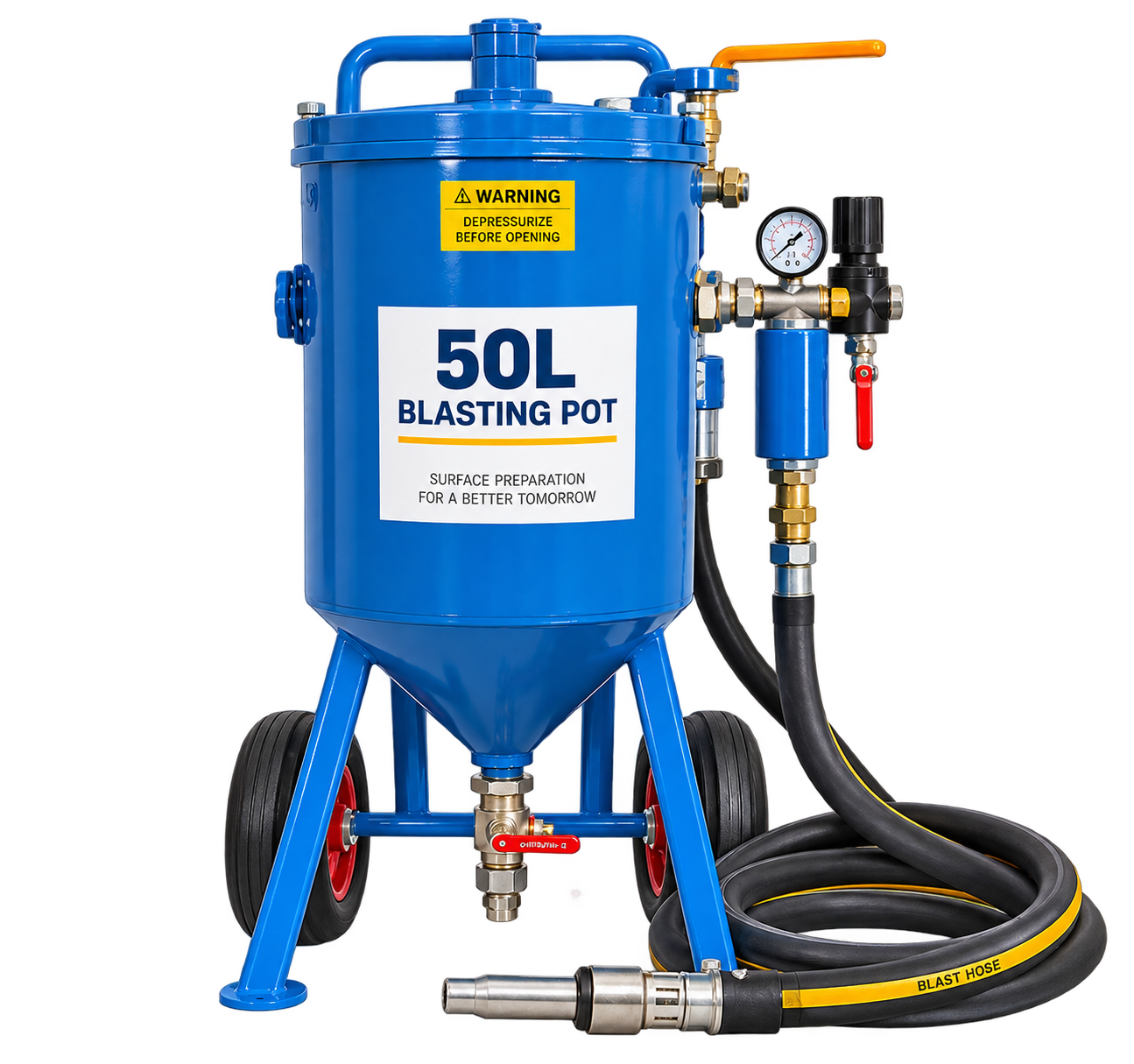 50L Blasting Pot Dubai